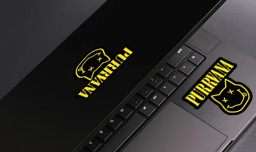custom laptop stickers
