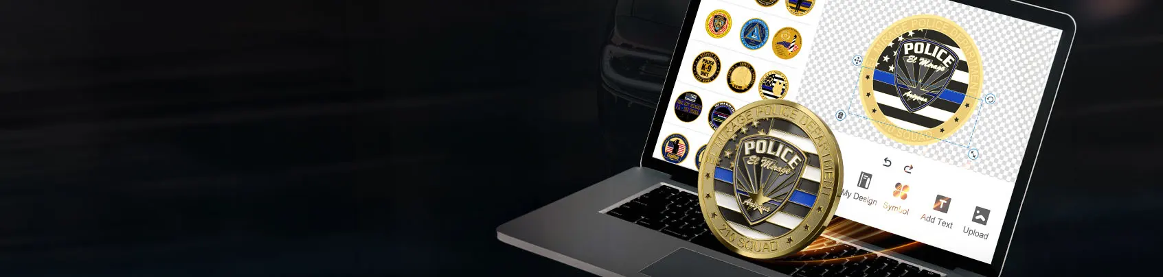 Free Design Tool for Award Coins