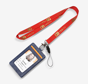 Custom ID Card Polyester Lanyards