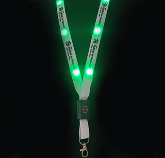 Custom Light Up Polyester Lanyards