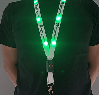 Light Up Polyester Lanyards