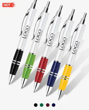 Click Action Aluminum Constructed Ballpoint Pen