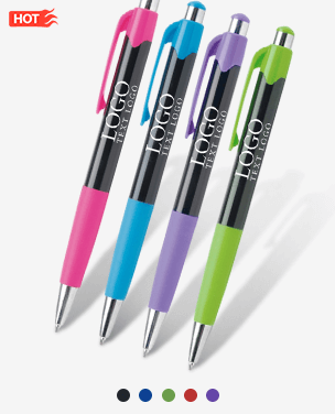Colored Mardi Gras Magic Ballpoint Pen