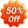 50% off 50% off