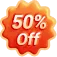 50% off