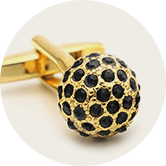 3D wedding cufflinks