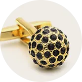 3D wedding cufflinks