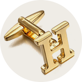 initial wedding cufflinks