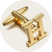 initial wedding cufflinks