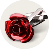 metal custom wedding cufflinks