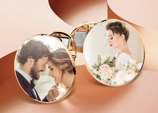 photo custom wedding cufflinks