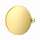 gold photo wedding cufflinks