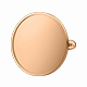 rose gold photo wedding cufflinks