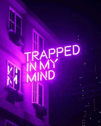 in my mind neon sign