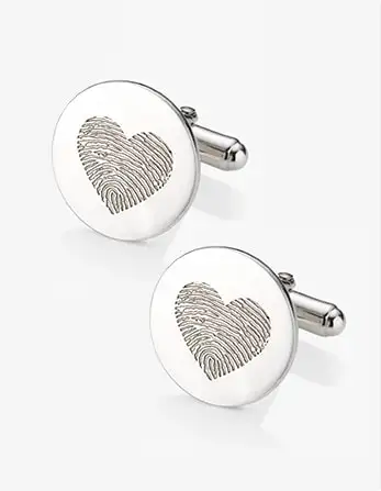 Fingerprint Cufflink