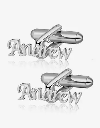 Your Name Cufflink