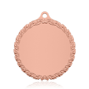 Award 3D Leaf Edge Custom Medal