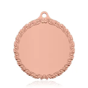 2-5 inches Award Leaf Edge Medal
