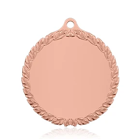 2-5 inches Award Leaf Edge Medal