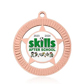 2-5 inches Star Cluster Medal