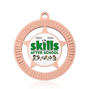 2-5 inches Star Cluster Medal