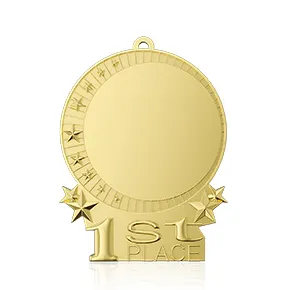 2.5-3 inches First Super Cup Medal