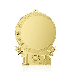 2.5-3 inches First Super Cup Medal