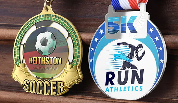 UV Printed Rush Medals