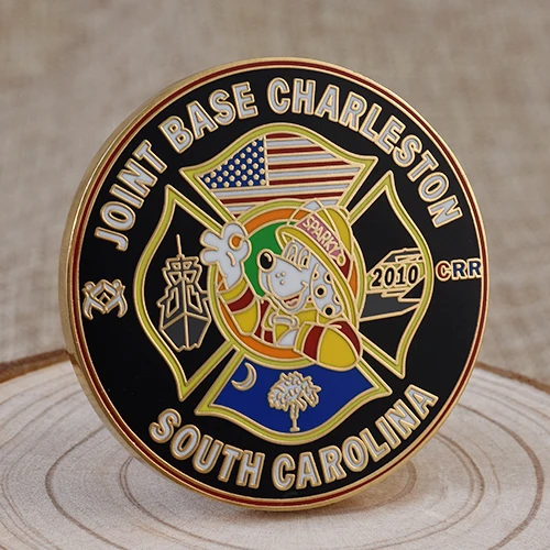 Joint Base Charleston Firefighter Challenge Coins