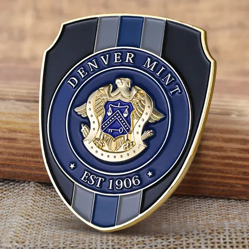 Eagle Shield Line Police Challenge Coins