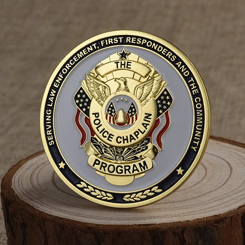 The Police Chaplain Law Enforcement Coin