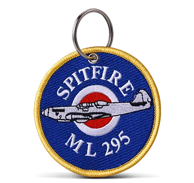 Cool embroidered keychains for Company