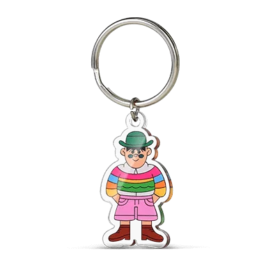 Custom Acrylic Character Keychains