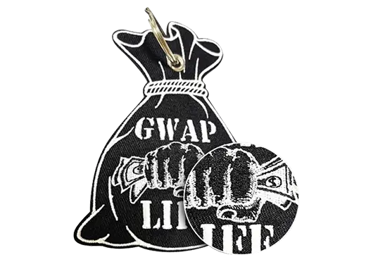 Embroidered Keychains Embroidered Keychains