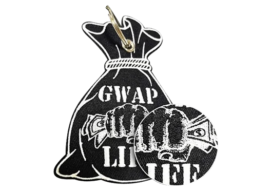 Embroidered Keychains Embroidered Keychains