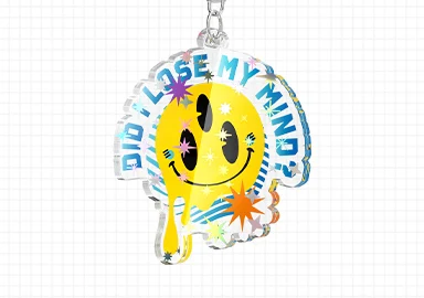 star holographic acrylic keychians style star holographic acrylic keychians style