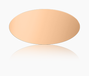 1.5-x-3-oval-metal-name-tag-rose-gold