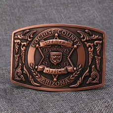 Custom Sheriff's Office Belt Buckles