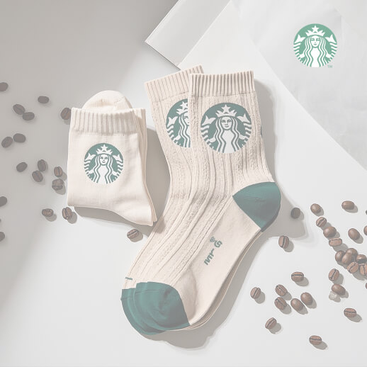 Starbucks Custom Sock