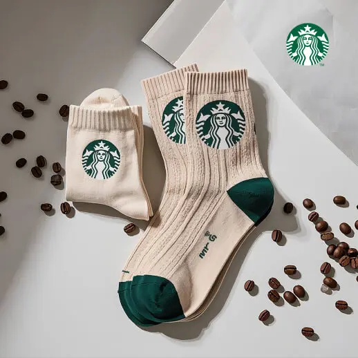 Starbucks Custom Sock Starbucks Custom Sock