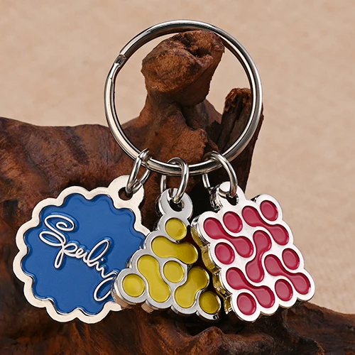 Custom Colorful Metal Keychains