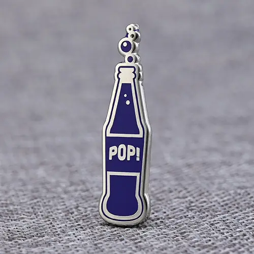 Blue Coke Bottle Drink Lapel Pins Blue Coke Bottle Drink Lapel Pins