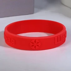 Red Snowflake Wristbands Red Snowflake Wristbands