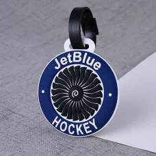 JetBlue Hockey PVC Luggage Tag