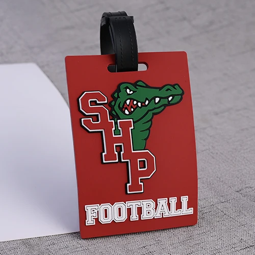 SHP Football PVC Luggage Tag