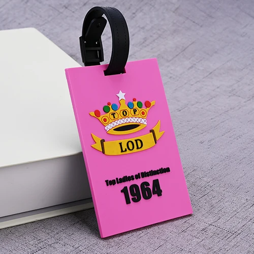 Top Ladies of Distinction PVC Luggage Tag