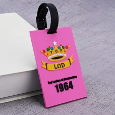 Top Ladies of Distinction PVC Luggage Tag