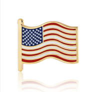 American Flag Lapel Pin,American Flag Badge Pins,United States Patriotic  Pins, USA Badge Pin,Enamel Pins for Backpacks Sweater Hats Bags Jackets
