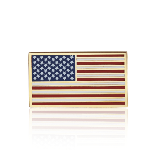 American flag lapel pins (S110)