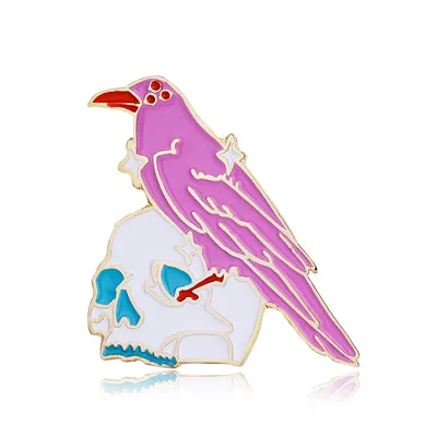 Soft Ename For Bird Pins